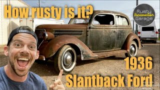 1936 Ford Slantback Restoration  Part 1 [upl. by Venita]