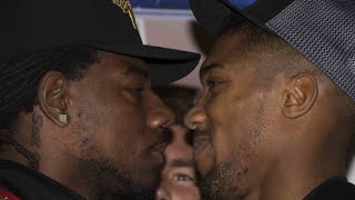 INTENSE CHARLES MARTIN v ANTHONY JOSHUA OFFICIAL HEAD TO HEAD  MARTIN v JOSHUA [upl. by Aikemahs]