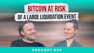 Bitcoin at Risk of a Large Liquidation Event 54 [upl. by Madlen]