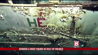 Sunken Nazi Boat Found Near Gulf Coast [upl. by Sutsuj]