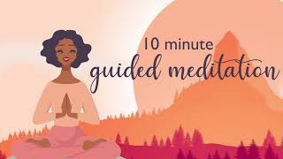 10 Minute Guided Meditation for Becoming More Mindful [upl. by Duwad]