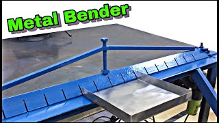 DIY Sheet Metal Bender  Diy Projects [upl. by Repsag557]