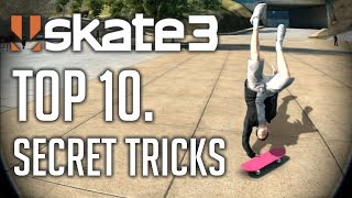 Skate 3  Top 10 Secret Tricks  Tutorial [upl. by Enriqueta]