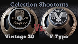 Celestion V30 Vs V Type [upl. by Lexerd783]