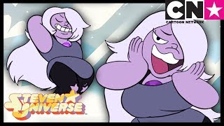 Steven Universe  Amethysts Best Bits  Cartoon Network [upl. by Ynohtnaleahcim]