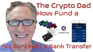 How to Fund your Cryptocom Account with a Bank Transfer [upl. by Enrev]