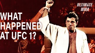 What Happened at UFC 1 The Beginning [upl. by Ati561]