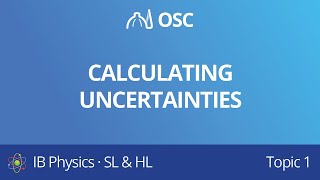 Calculating uncertainties IB Physics SLHL [upl. by Derk]