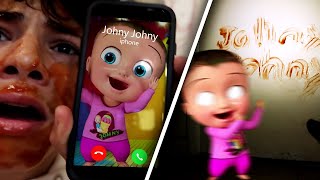 CALLING JOHNY JOHNY YES PAPA ON FACETIME HE ATTACKED ME [upl. by Gareth138]