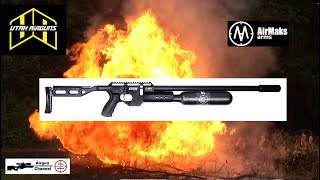 Airmaks Arms KATRAN Long Full Review from UTAH AIRGUNS  Accuracy Testing [upl. by Yentruocal822]