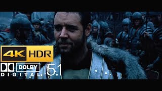 Gladiator  Opening Scene HDR  4K  51 [upl. by Bernstein]