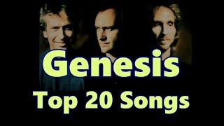 Top 10 Genesis Songs 20 Songs Greatest Hits Phil Collins [upl. by Aime]