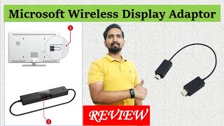 Microsoft Wireless Display Adapter Review  Demo  MiraCast [upl. by Anavrin]