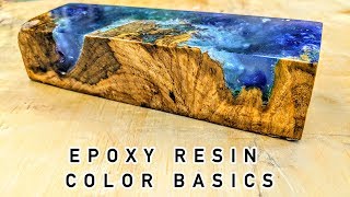 Epoxy Resin Color Basics Tutorial [upl. by Eigram112]