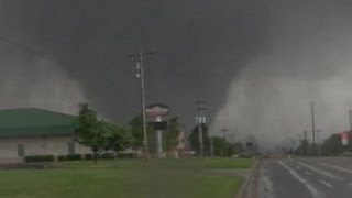 Massive Tornado Devastates Oklahoma City Area Dozens Killed [upl. by Haela]