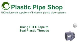 Using PTFE Tape to Seal Plastic Threads [upl. by Aubrette]