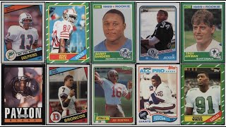 The 20 Most Valuable Football Cards from the 1980s [upl. by Boy]