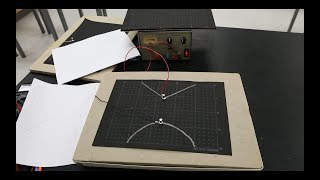 Electric Field EField Lines Visualized using Morris amp Lee Conductive Paper Lab Instruction [upl. by Yentruoc]