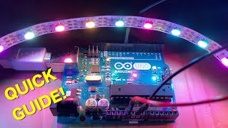 Addressable LED Strip  Arduino Tutorial [upl. by Pharaoh]