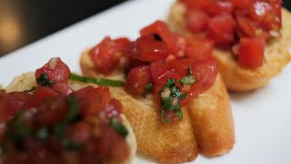 Easy Homemade Bruschetta Recipe  Nolyns Kitchen [upl. by Alita578]