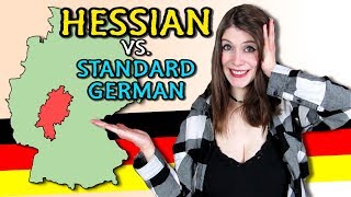 HESSIAN vs STANDARD GERMAN  Me speaking Hessian [upl. by Durgy]