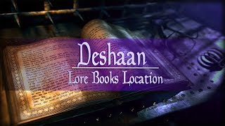 Elder Scrolls Online  Deshaan  Lore Books Location [upl. by Atinav794]