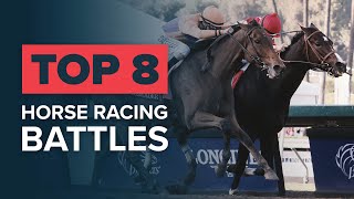 Best Horse Racing Battles  Top 8 Duels Of All  2016 Breeders Cup Distaff  2011 Melbourne Cup [upl. by Lehar343]