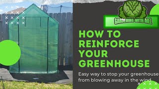 How to Protect your Greenhouse from the Wind [upl. by Rabah]