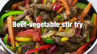 Beef vegetable stir fry [upl. by Alo6]