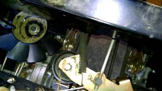 REINSTALL DRIVE BELT CUB CADET [upl. by Ahsienak717]