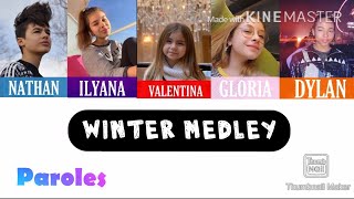 Winter Medley  Kids United Nouvelle Génération  Paroles [upl. by Malanie]