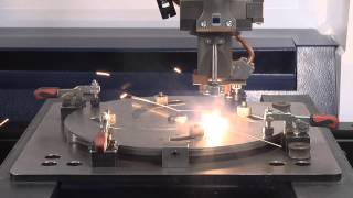 TRUMPF laser systems TruLaser Cell 3000  Laser welding of a fan wheel [upl. by Stiegler]