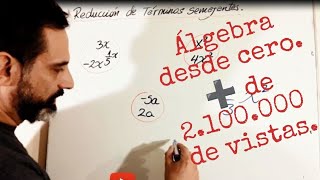 APRENDE ÁLGEBRA DESDE CERO Y FÁCIL Explicación y ejercicios Vídeo134 CanalluviconLUVICON [upl. by Akerboom]