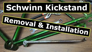 How to Remove and Install Schwinn Kickstands [upl. by Nolaf]