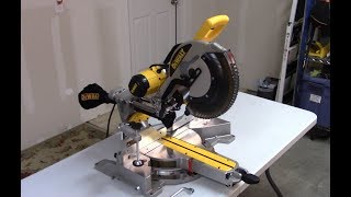 DeWalt Miter Saw Review DWS780 [upl. by Nilreb]