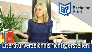 LITERATURVERZEICHNIS – das Regelwerk für Hausarbeit amp Bachelorarbeit [upl. by Jariah]