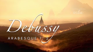 Debussy  Arabesque no 1 2 extended 1 hour [upl. by Eniarral104]