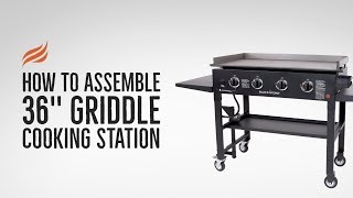 Blackstone 36quot Griddle Assembly [upl. by Clary]