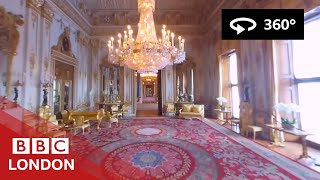 360° Video Buckingham Palace Tour  BBC London [upl. by Jar]