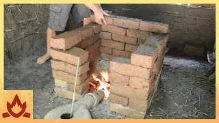 Primitive Technology Fired Clay Bricks [upl. by Nimajeb11]