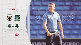 Reaction  Ryan Lowe Post AFC Wimbledon [upl. by Billi658]