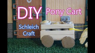 Schleich DIY  How to Make a Pony Cart [upl. by Abigale270]