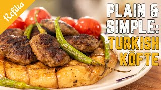 Perfect MEATBALL Recipe 🥇Must Try the Turkish way Magical KOFTE 🏆🎯🥳 [upl. by Isak]