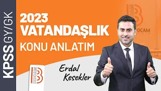 1 KPSS Vatandaşlık  Temel Hukuk 1  Erdal KESEKLER  2023 [upl. by Anoik]