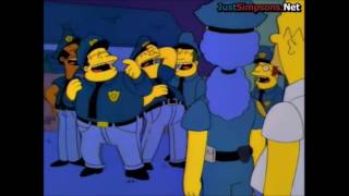 The Simpsons  Marge Quits The Police Force [upl. by Adhamh]