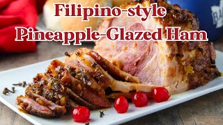 Filipinostyle PineappleGlazed Ham [upl. by Sherrill]