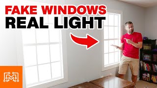 Would These Fake Windows Fool You  I Like To Make Stuff [upl. by Cirted]