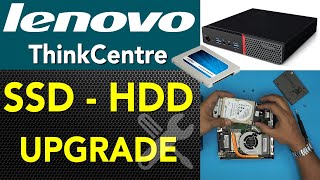 Lenovo ThinkCentre Mini PC SSD HDD Upgrade GUIDE [upl. by Ros]