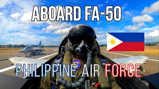 Aboard at the FA50 Fighter Jets  Philippines [upl. by Viola]