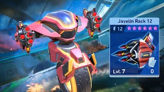 Killshot Javelin Rack 12  Mech Arena  New Weapon [upl. by Tyler]